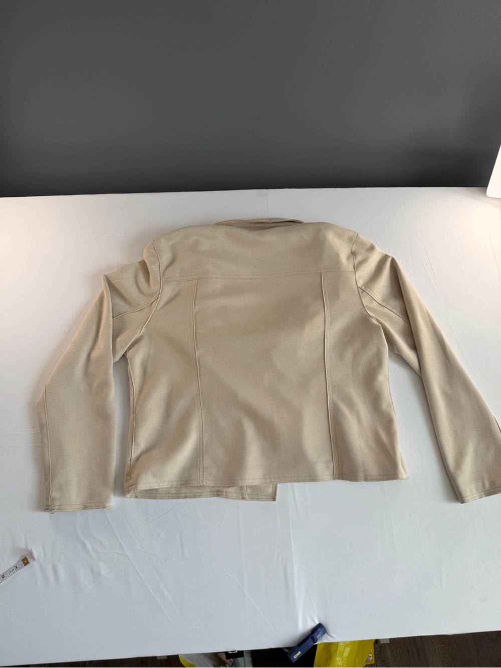 Philosophy Cream Soft Moto Jacket - Picture 5 of 10